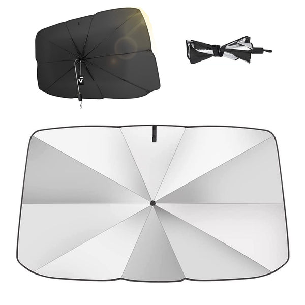 Car Windshield Sunshade Umbrella,Universal, 360° Rotation Bendable Sha