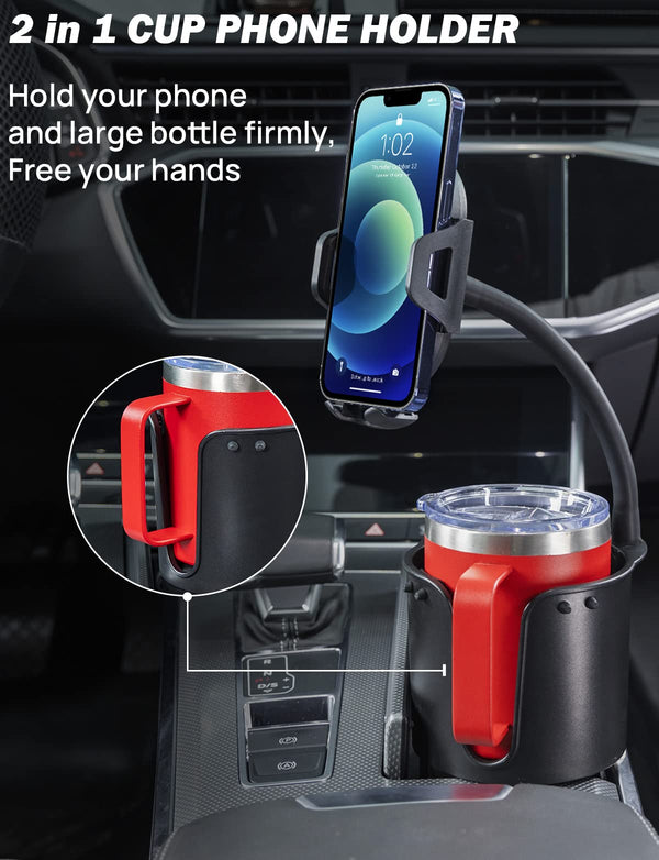 Car Cup Holder Phone Mount Cell Phone Holder Universal Perfect for Sma