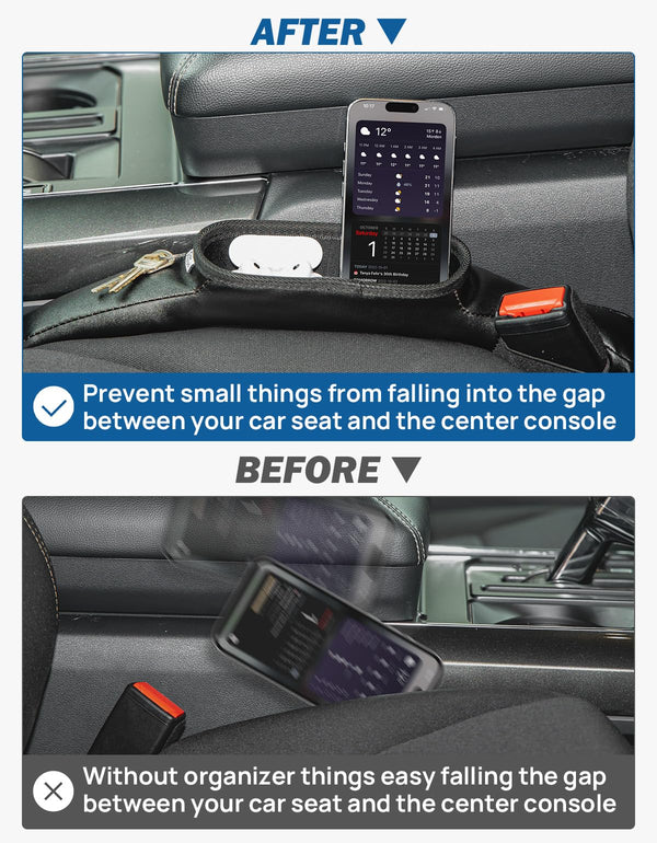 Drop Stop Automotive Car Seat Gap Filler - 1 count