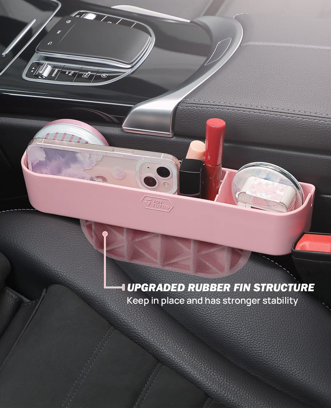 Car Seat Gap Filler Organizer, Center Console Storage Box Universal Fit